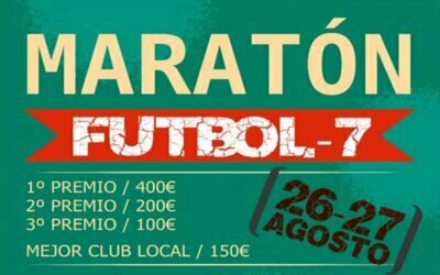 Maratón fútbol 7 Pizarra 2022