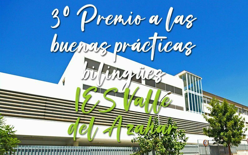 Premio a las buenas prácticas bilingües IES Valle del Azahar Cartama