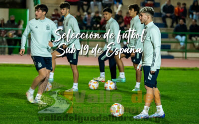 La Selección de fútbol Sub-19 de España entrena en Coín
