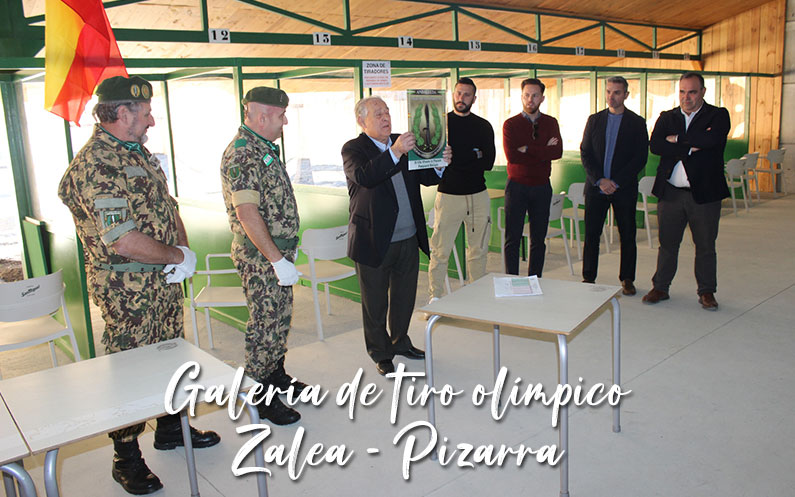 galería de tiro olímpico Zalea Pizarra