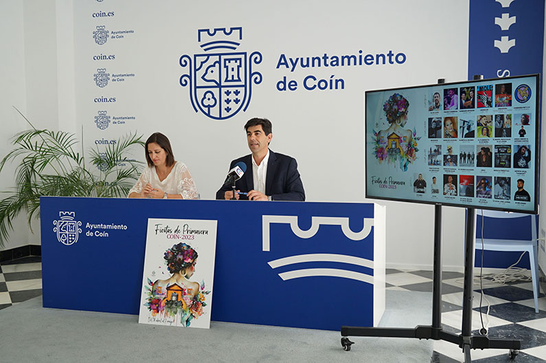 Presentación de la Feria de Mayo en Coín 2023