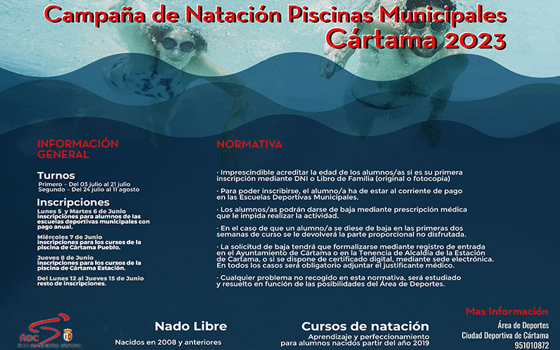 Campaña Municipal Natación Cártama