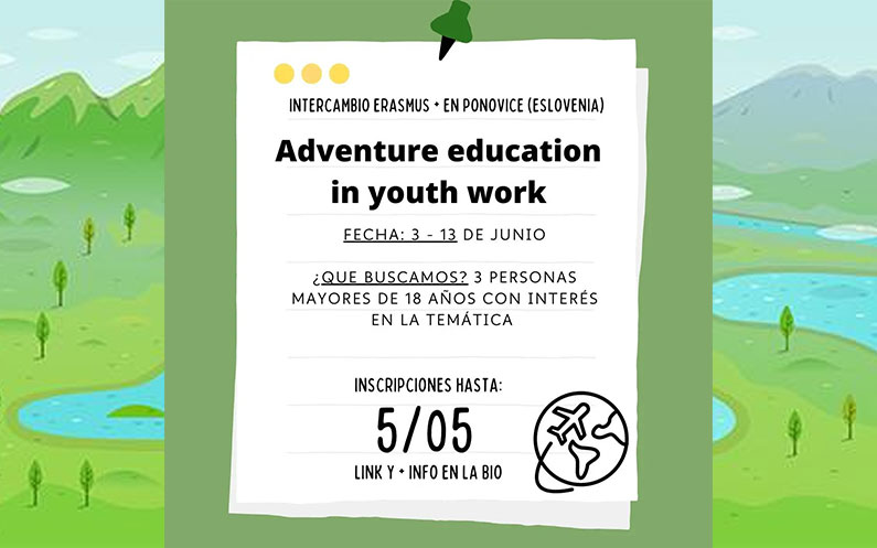 Curso Adventure education in youth work