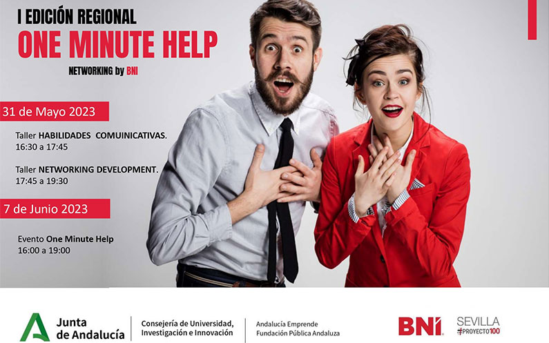 One Minute Help Networking BNI Andalucia Emprende