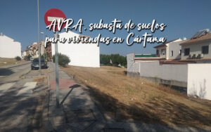 subasta de suelos para viviendas en Cártama