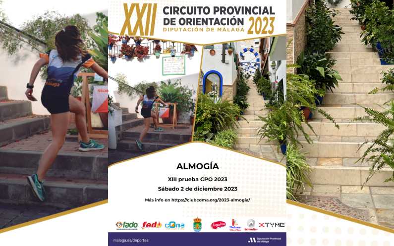 13ª Prueba del XXII Circuito Provincial de Orientación en Almogía